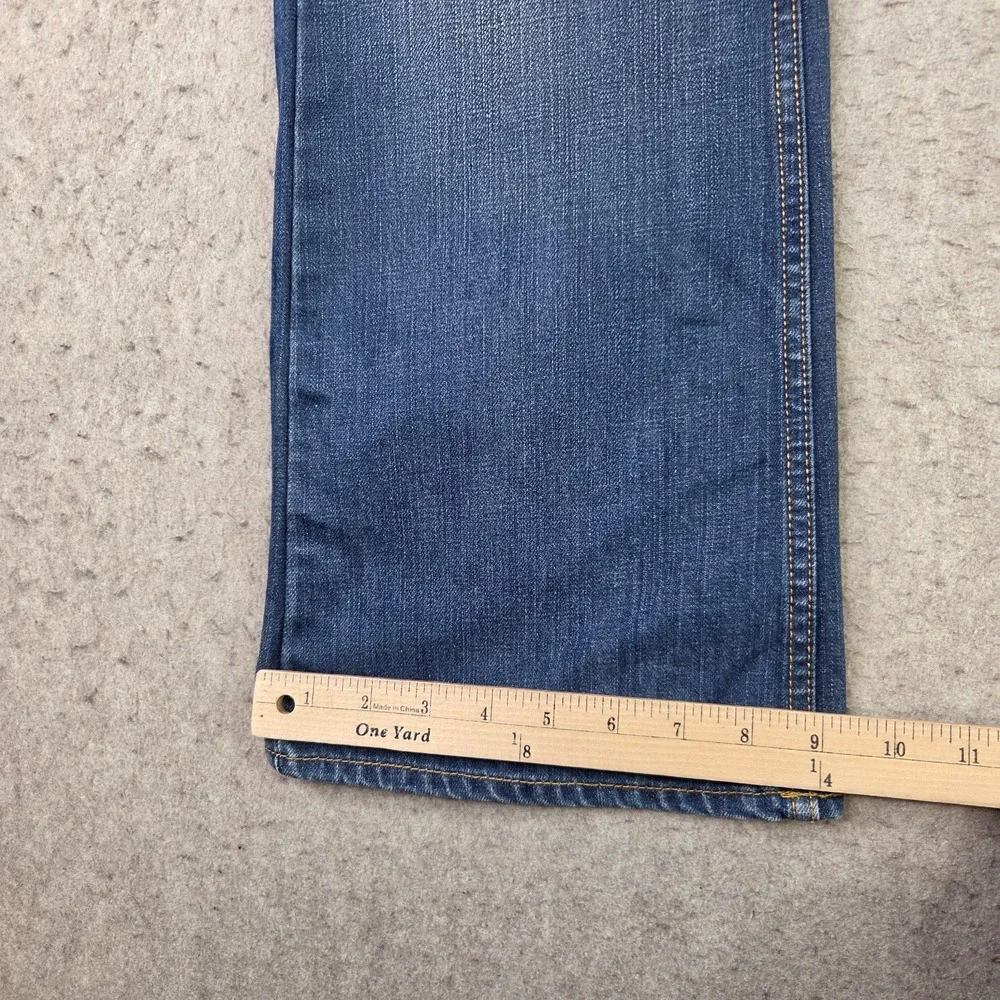 Banana Republic Men's Jeans 29x32 Blue Dark Wash Boot Cut Straight Leg